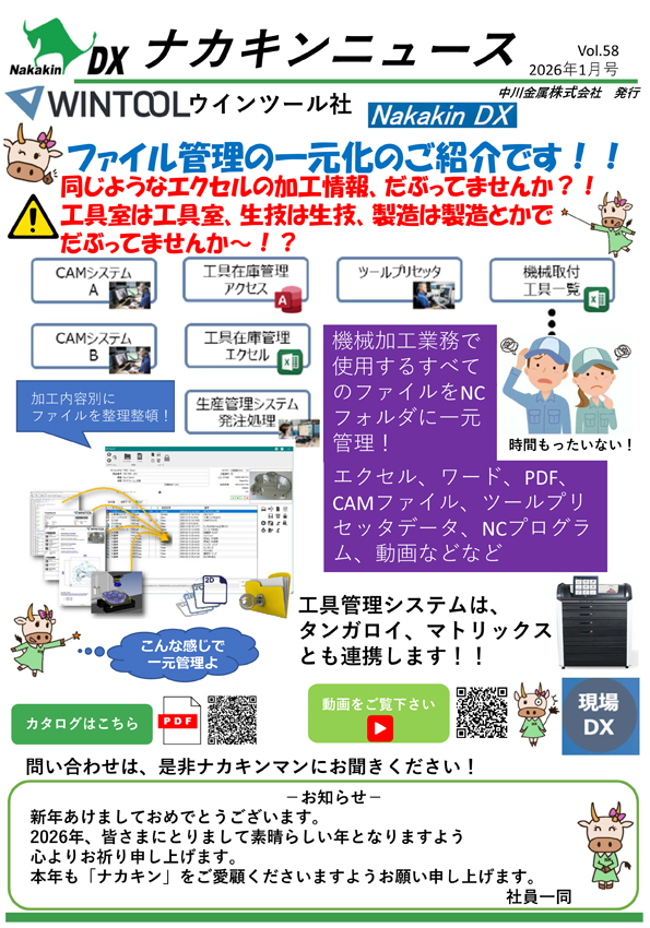 ナカキンニュース - 中川金属株式会社